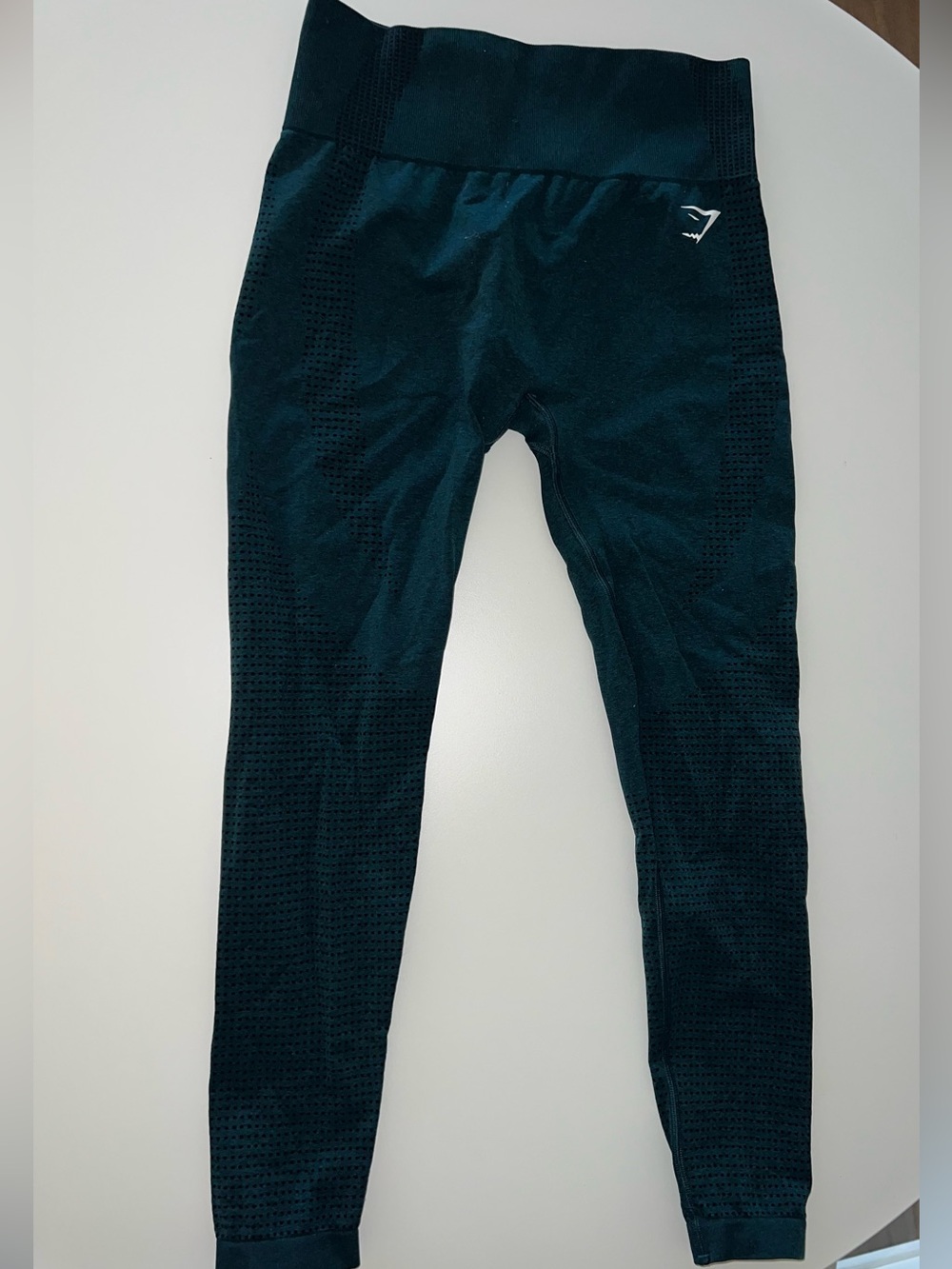 Gymshark Dark Green High-Rise Seamless Leggings